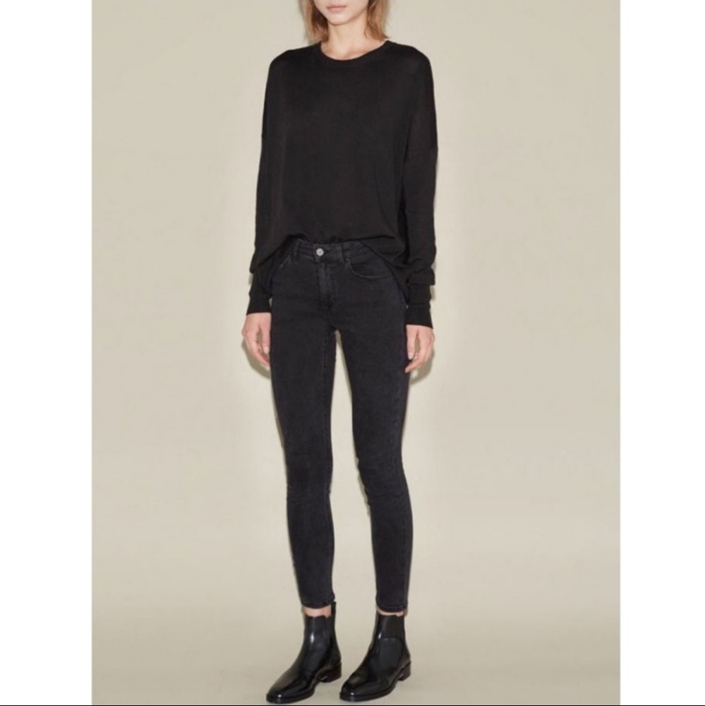 Acne Studios Black Skinny Jeans Sz 28/32